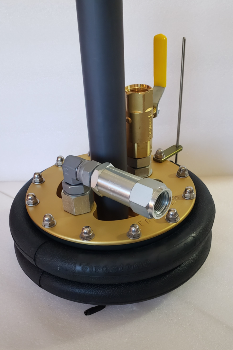 VVR400-BV-LSM8-R standard model + overboard relief valve (10 psi / 0.7 bar)